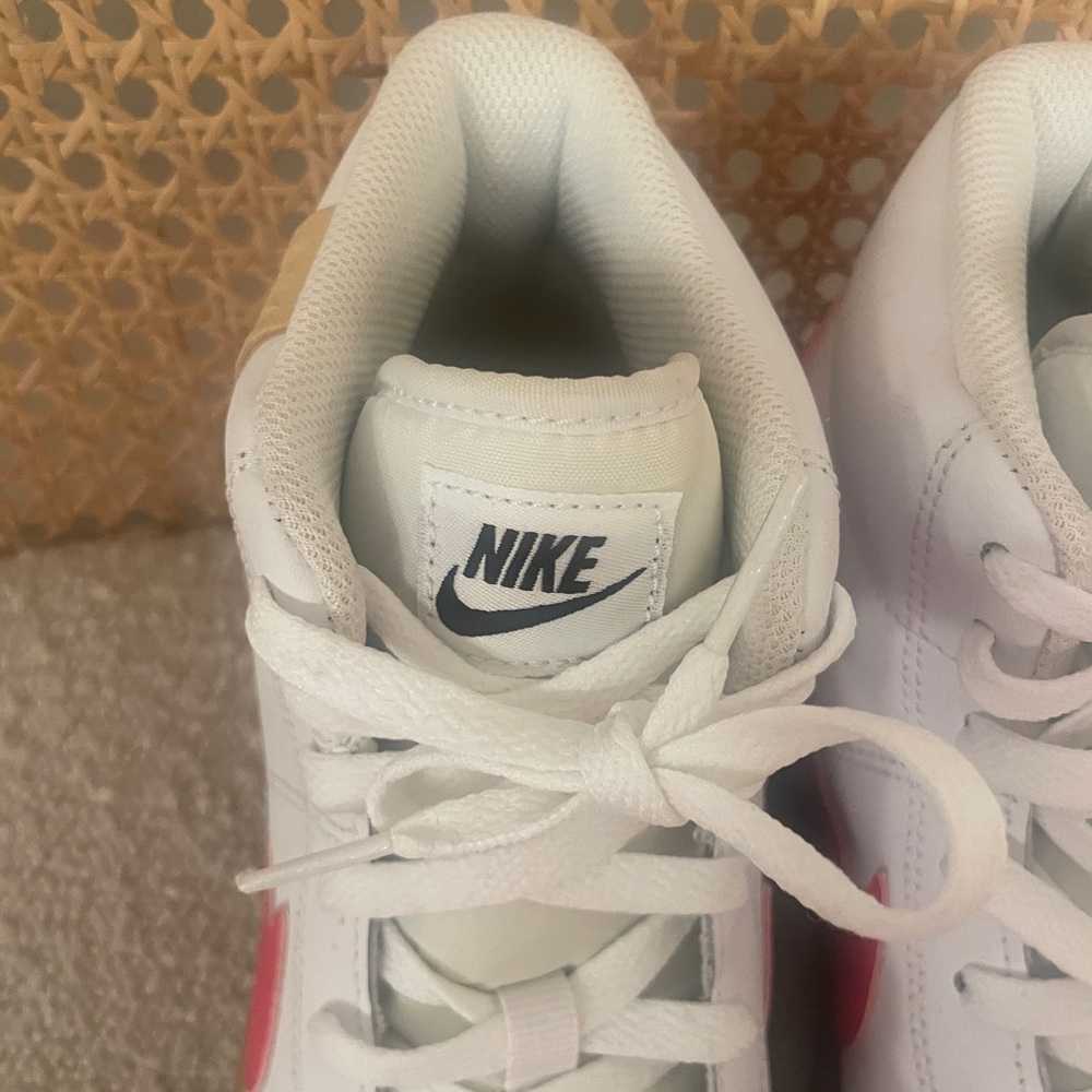 NWOT Nike Court Royale 2 Mid C21725101 White Red Sneakers - Picture 6 of 10